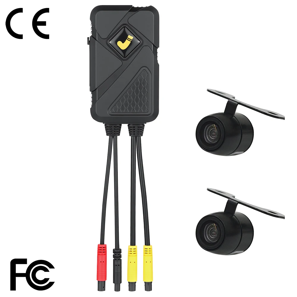 GPS Motorbike DVR Camera Kit 2 Channel 1080P LVDS Real HD Novatek Motorcycle Recorder
GPS Motorbike DVR Camera Kit 2 Channel 1080P LVDS Real HD Novatek Motorcycle Recorder