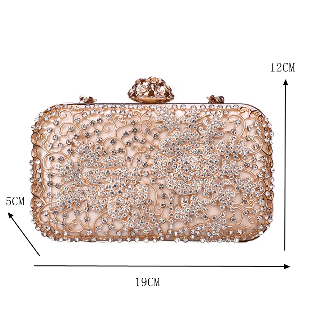 2021 New high-end atmosphere elegant diamond bag flower slung dinner bag fashion European and American Joker clutch bag 
2021 New high-end atmosphere elegant diamond bag flower slung dinner bag fashion European and American Joker clutch bag