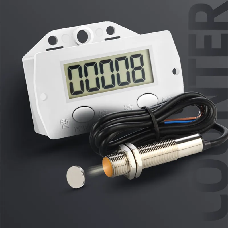Punch counter magnetic induction electronic digital display industrial register intelligent accumulating counter
Punch counter magnetic induction electronic digital display industrial register intelligent accumulating counter