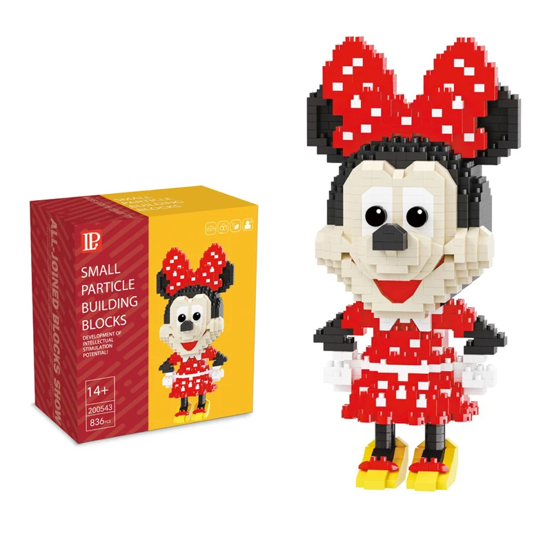 714pcs+ Disney Mickey Mouse Diamond Building Blocks Minnie Donald Duck Dasiy Goofy Micro Brick Figures Toys For Christmas Gift
714pcs+ Disney Mickey Mouse Diamond Building Blocks Minnie Donald Duck Dasiy Goofy Micro Brick Figures Toys For Christmas Gift