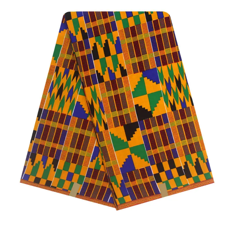 African Kente wax Prints Fabric Real Wax High Quality 6 yard African Fabric for wedding Dress sewing materi
African Kente wax Prints Fabric Real Wax High Quality 6 yard African Fabric for wedding Dress sewing materi