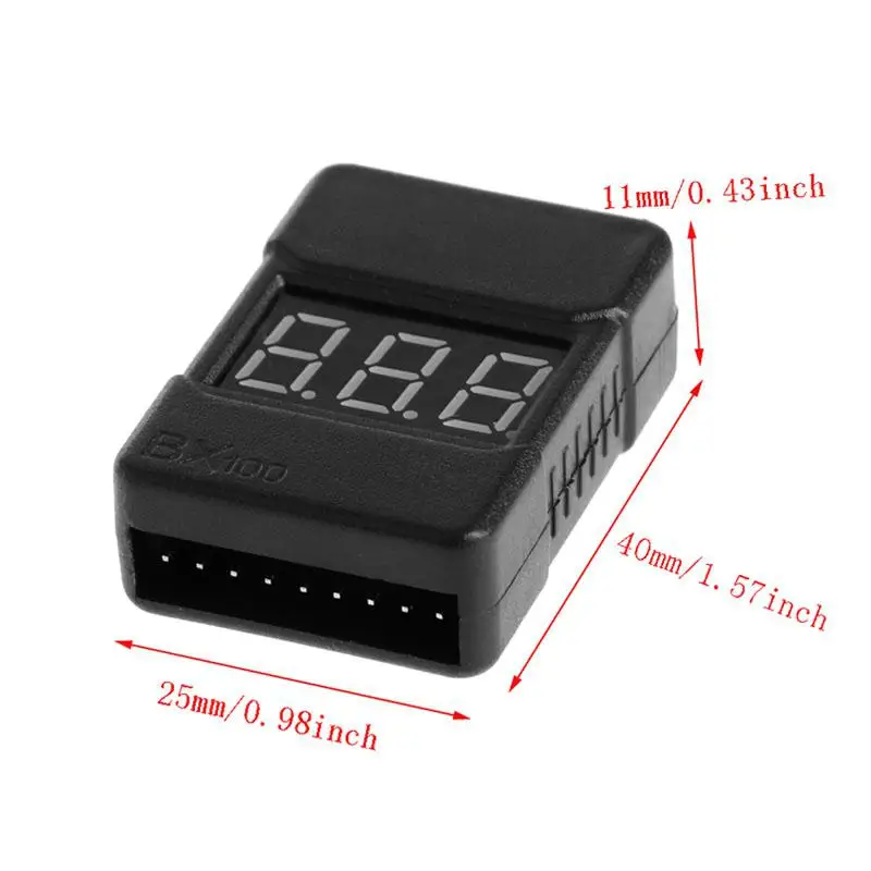 10Pcs Hotrc BX100 1-8S Indicator RC Li-ion Lipo Battery Tester Low Voltage Buzzer Alarm RC Tools
10Pcs Hotrc BX100 1-8S Indicator RC Li-ion Lipo Battery Tester Low Voltage Buzzer Alarm RC Tools