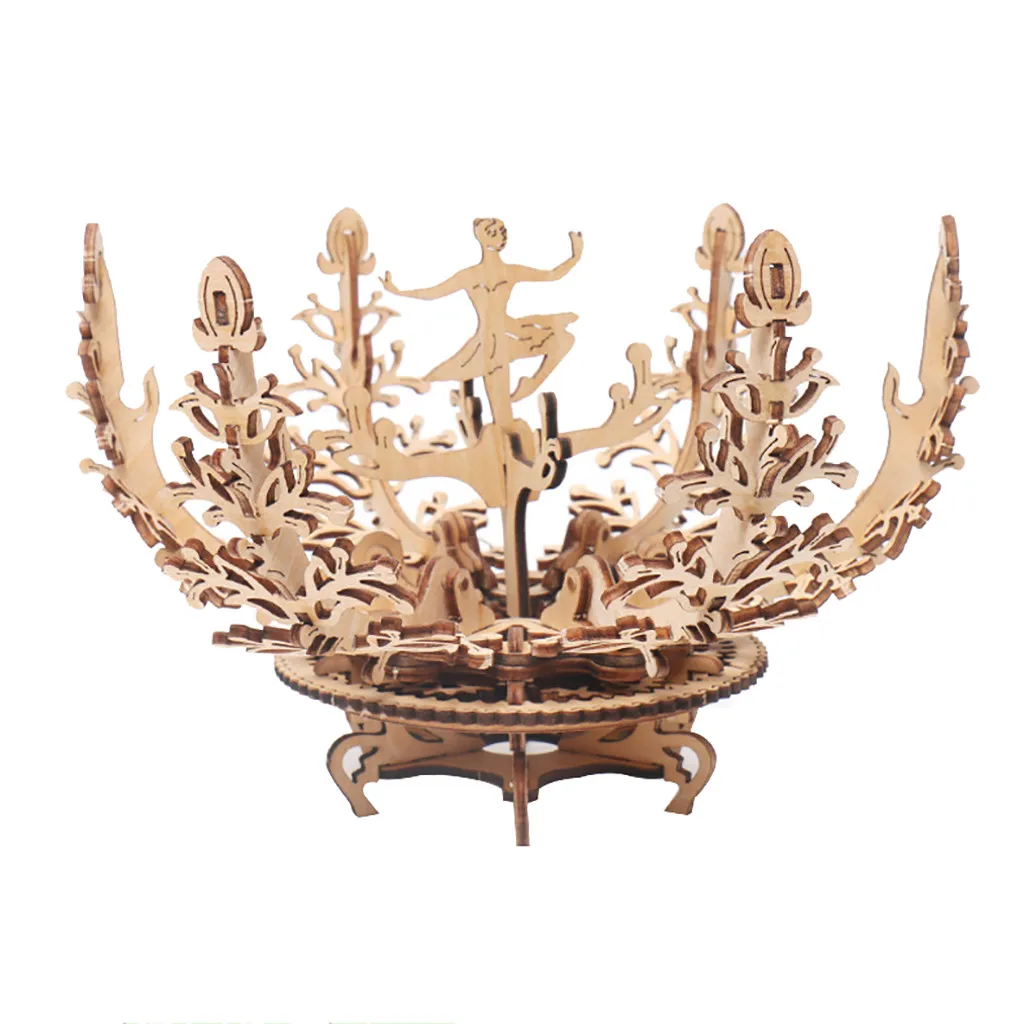 Funny 3D Wooden Puzzle Jigsaw Gift Hand-maded Flower Mechanical Model Kit Puzzles Assembly Self-propelled Educational Kids Toys
Funny 3D Wooden Puzzle Jigsaw Gift Hand-maded Flower Mechanical Model Kit Puzzles Assembly Self-propelled Educational Kids Toys