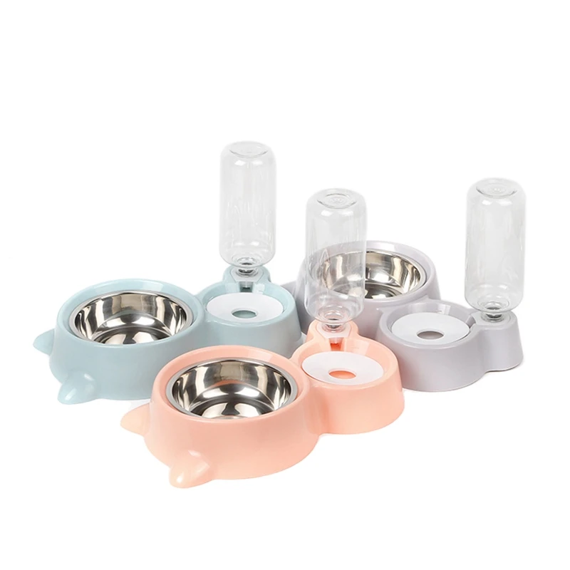 Cat Food Holder Teddy Dog Double Bowl Drinking cat Dog Bowl for cat dog Basin Cats Dogs Drink Fountain Pet Supplies
Cat Food Holder Teddy Dog Double Bowl Drinking cat Dog Bowl for cat dog Basin Cats Dogs Drink Fountain Pet Supplies
