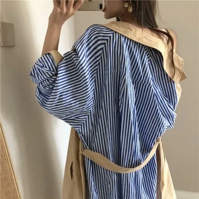 SuperAen Women Clothes 2018 Autumn Fashion Double Breasted Long Trench Coats New Plus Size Streetwear Outwear Women Long Coat
SuperAen Women Clothes 2018 Autumn Fashion Double Breasted Long Trench Coats New Plus Size Streetwear Outwear Women Long Coat