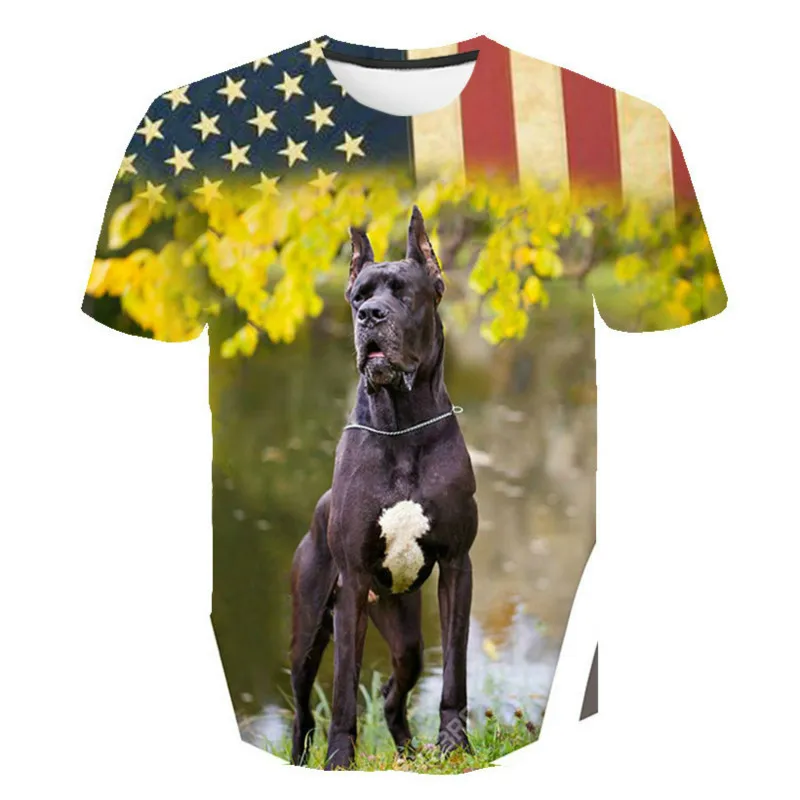 Men's summer 3D printing cute dog pattern casual fashion clothing personalized style short sleeve shirt 2021 new
Men's summer 3D printing cute dog pattern casual fashion clothing personalized style short sleeve shirt 2021 new