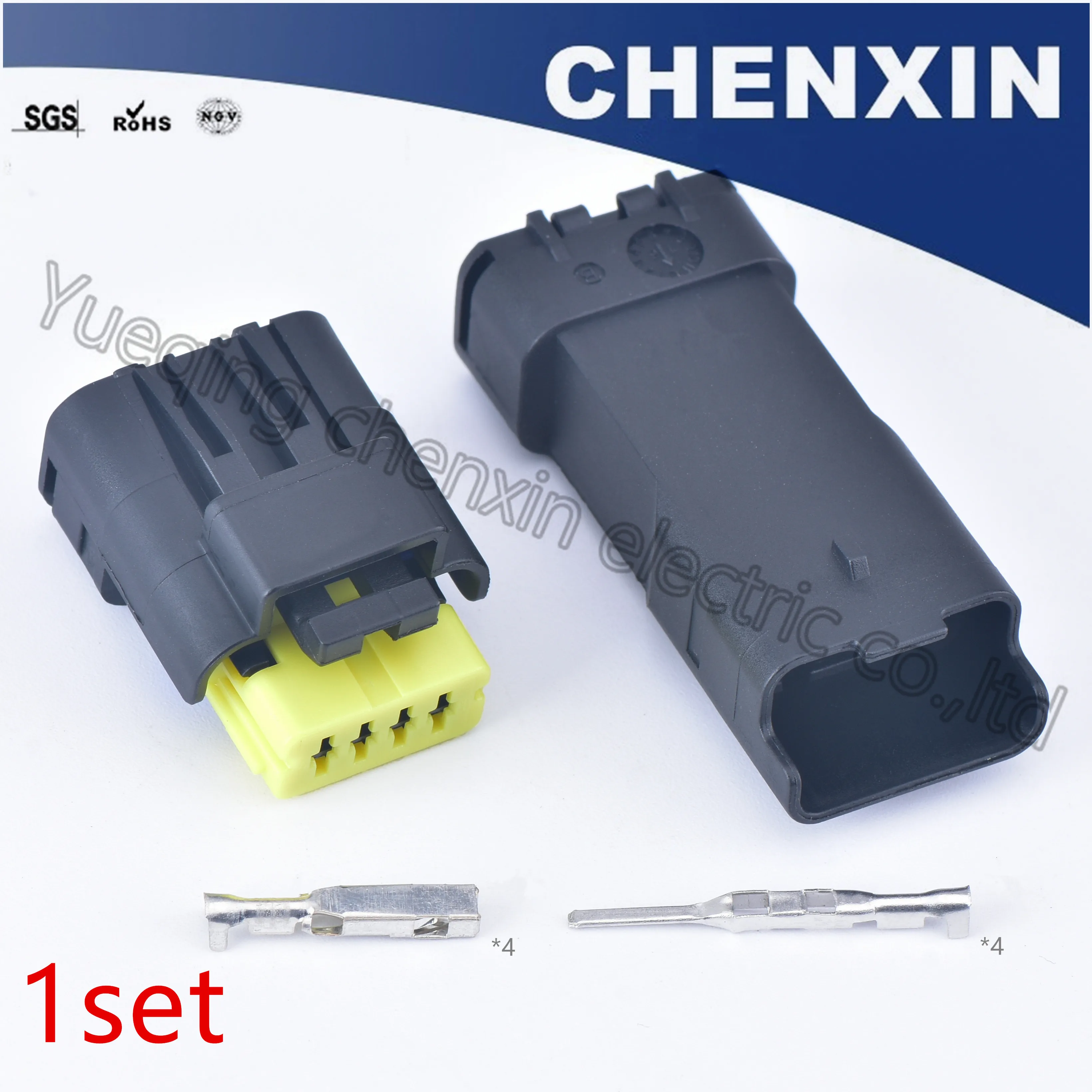 Black 4 pin waterproof auto connector male female 211PL042S0049 211PC042S4021 wiring harness pressure oxygen sensor connector
Black 4 pin waterproof auto connector male female 211PL042S0049 211PC042S4021 wiring harness pressure oxygen sensor connector