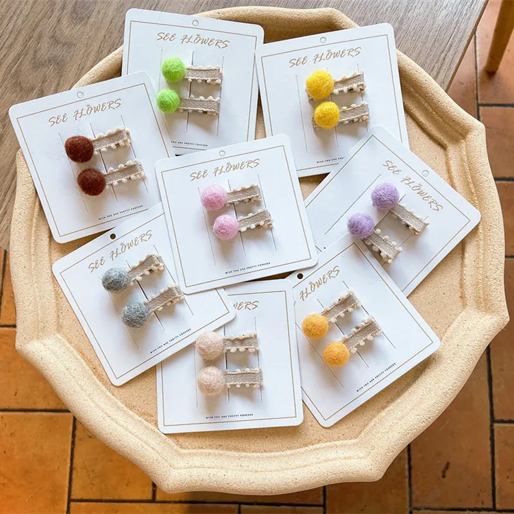 Free shipping candy color Children's Hairball hairclips snap clip BB girl's hairpins ins kid's side clips hair accessories
Free shipping candy color Children's Hairball hairclips snap clip BB girl's hairpins ins kid's side clips hair accessories