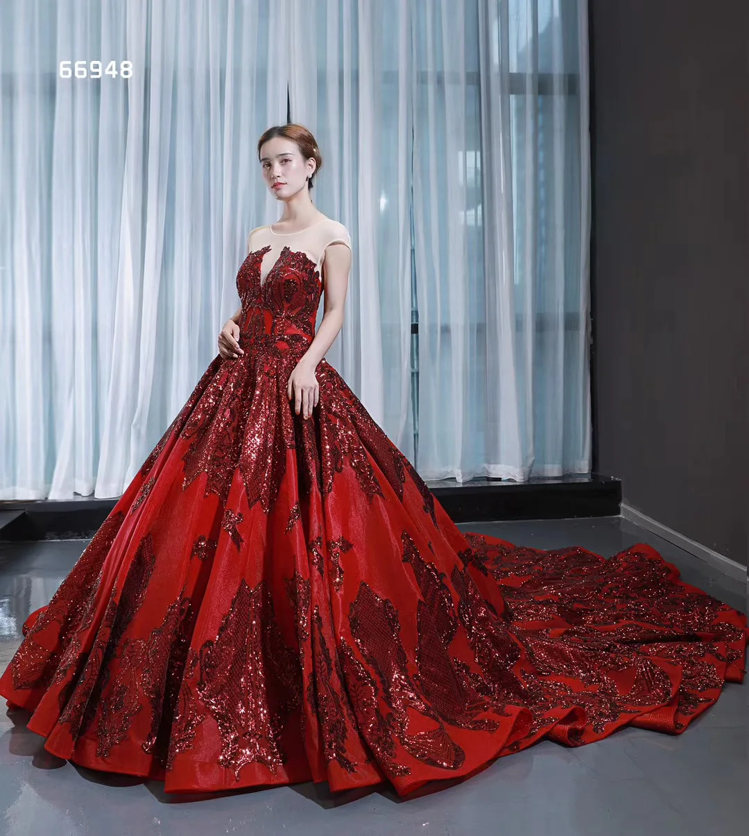 2019 African Formal Evening Dresses Full Lace Sequins Robe De Soiree Wine Red Prom Dress Dubai Muslim Ball Gown Party Dresses
2019 African Formal Evening Dresses Full Lace Sequins Robe De Soiree Wine Red Prom Dress Dubai Muslim Ball Gown Party Dresses