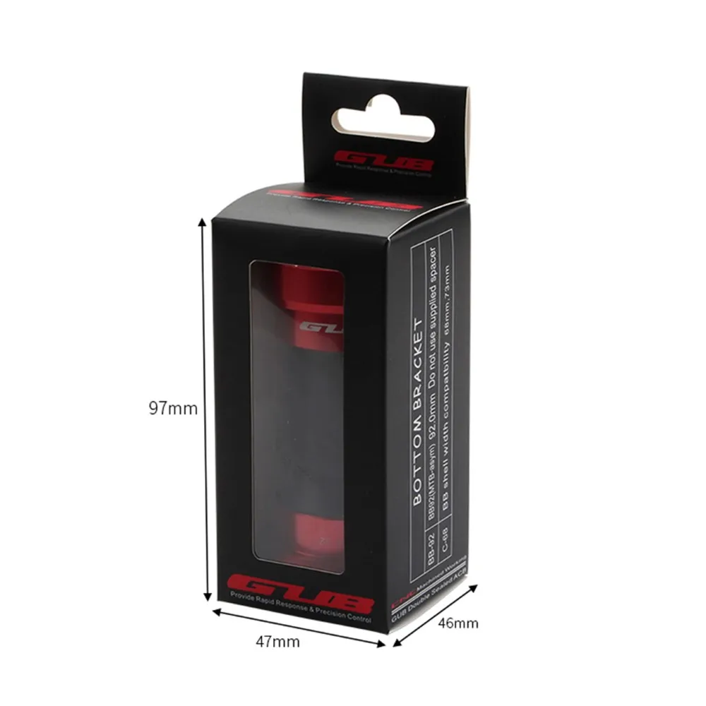 GUB BB86/92 Axis Bike Bottom Bracket Sealed Bearing Press Type Bicycle Axis Waterproof MTB Road Cycling Bottom Bracket 
GUB BB86/92 Axis Bike Bottom Bracket Sealed Bearing Press Type Bicycle Axis Waterproof MTB Road Cycling Bottom Bracket