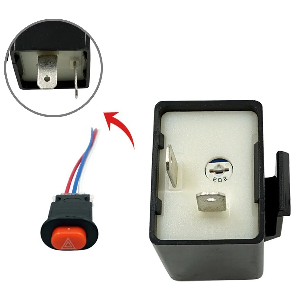 Motorcycle Motorcross Flasher Relay Modification Three Gear Adjustable Frequency Flasher General Double Signal Flash Switch
Motorcycle Motorcross Flasher Relay Modification Three Gear Adjustable Frequency Flasher General Double Signal Flash Switch