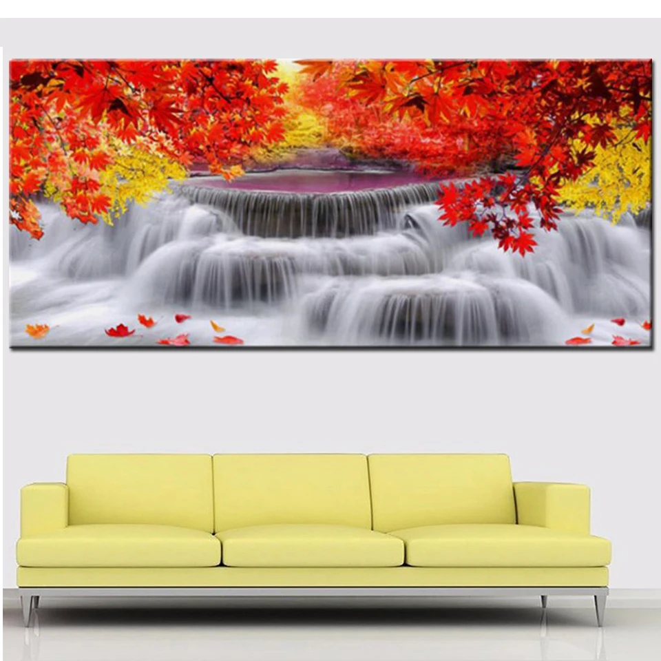 Картина из страз «Водопад», 3d вышивка крестиком с красными листьями, полноразмерная круглая Алмазная вышивка, мозаичный узор, пейзаж EE1839
Картина из страз «Водопад», 3d вышивка крестиком с красными листьями, полноразмерная круглая Алмазная вышивка, мозаичный узор, пейзаж EE1839