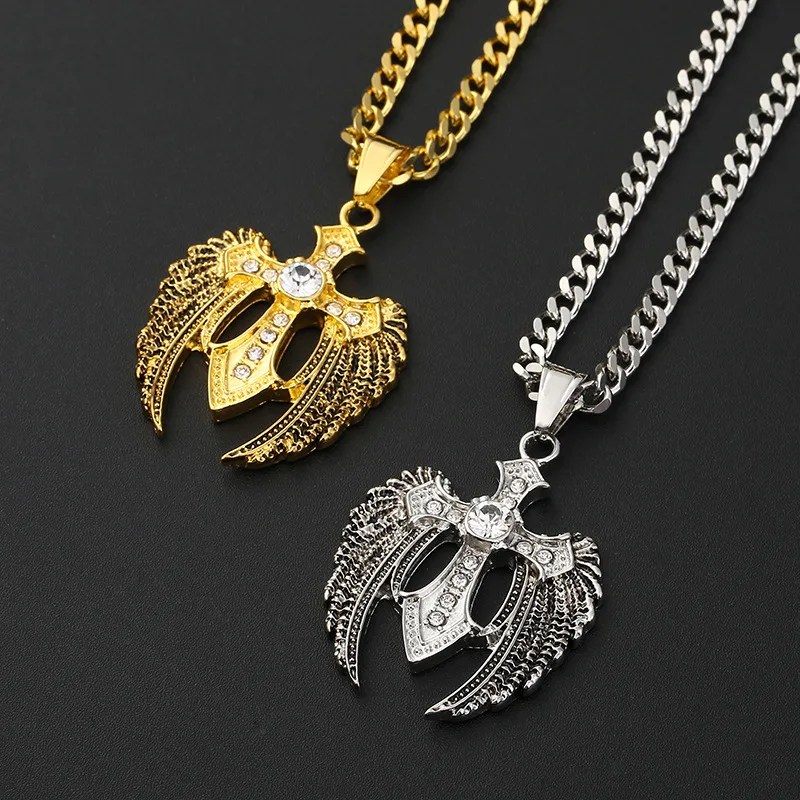 HIP Hop Iced Out Bling Full Rhinestone eagle Necklaces Pendants for Men Boys Pendant Link Chain Necklace for Men Jewelry Choker
HIP Hop Iced Out Bling Full Rhinestone eagle Necklaces Pendants for Men Boys Pendant Link Chain Necklace for Men Jewelry Choker