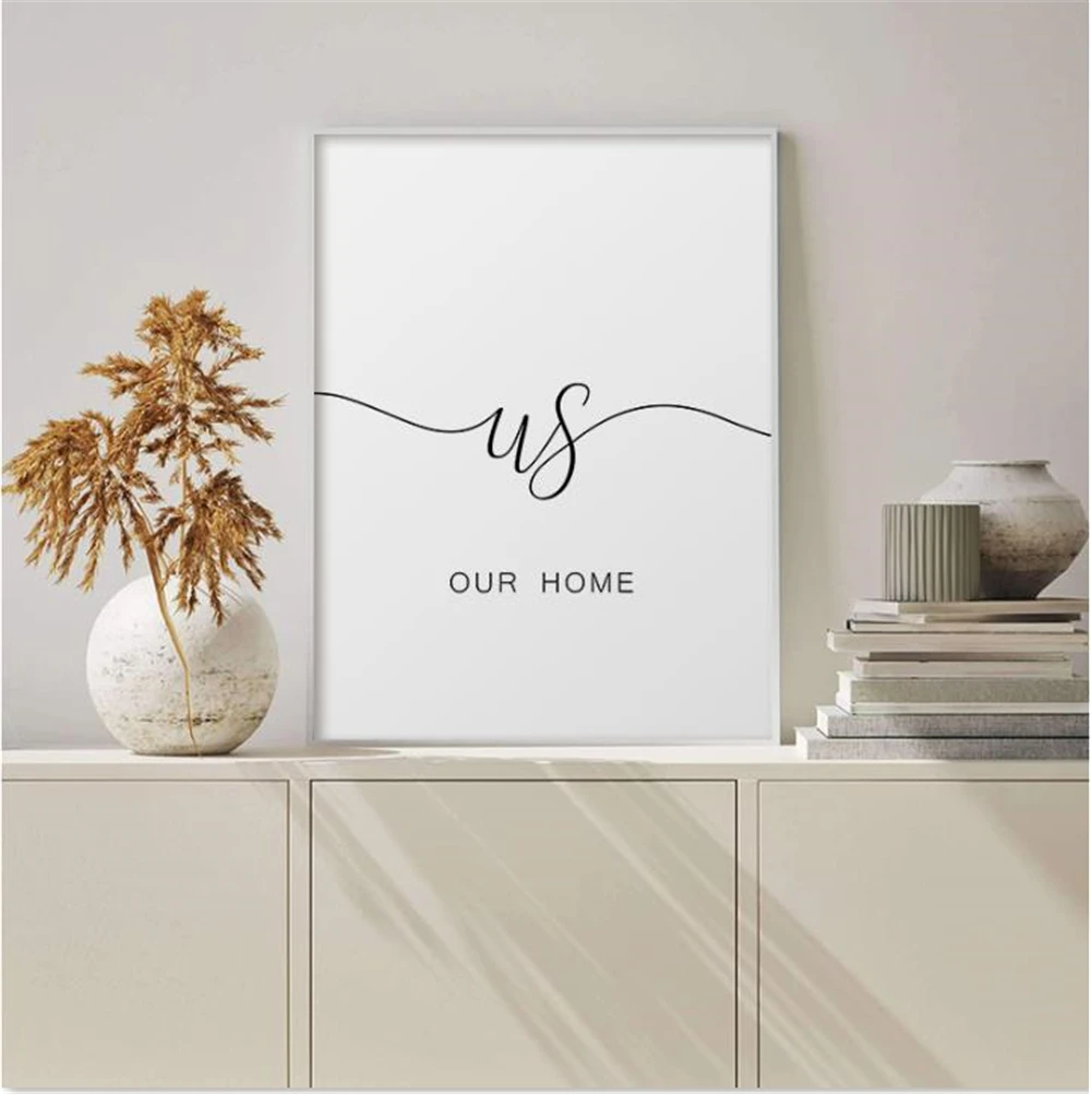 Minimalist Sign Canvas Painting This Is Us Our Life Our Story Our Home Poster and Print Wall Art Picture Home Decor
Minimalist Sign Canvas Painting This Is Us Our Life Our Story Our Home Poster and Print Wall Art Picture Home Decor