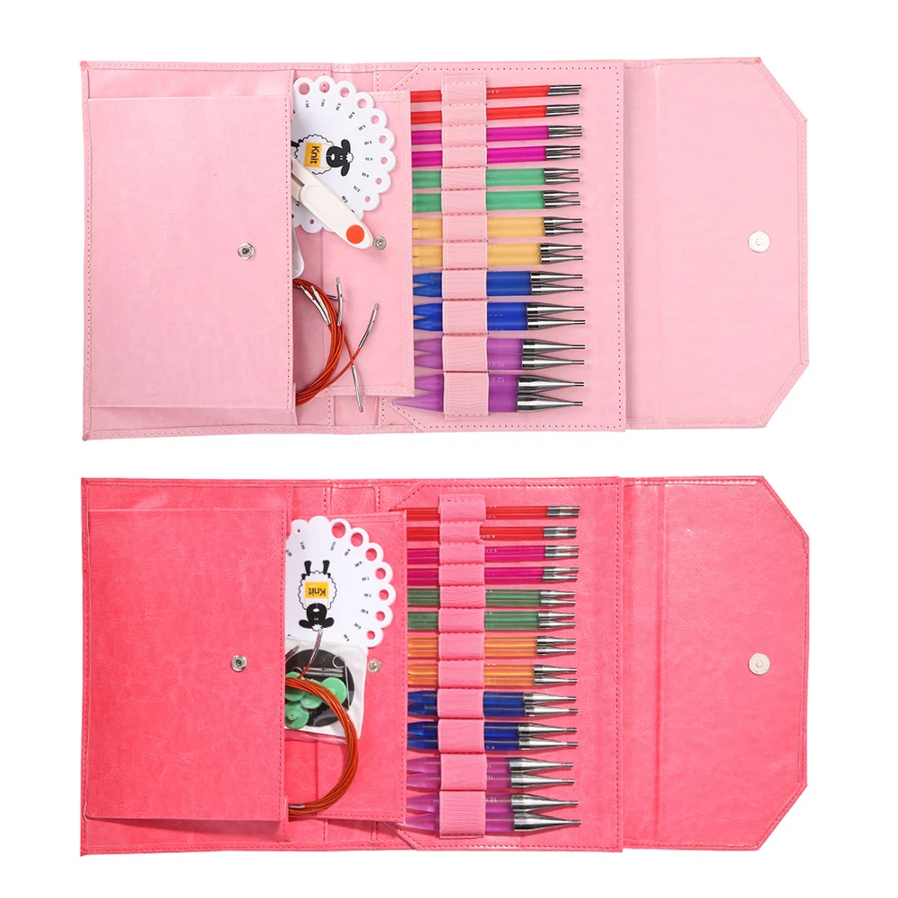 12 Pairs Needle Stitching Tool Multi-size Knitting Crochet Needles Yarn DIY Sewing Kit Craft Sweater Weaving Tools
12 Pairs Needle Stitching Tool Multi-size Knitting Crochet Needles Yarn DIY Sewing Kit Craft Sweater Weaving Tools