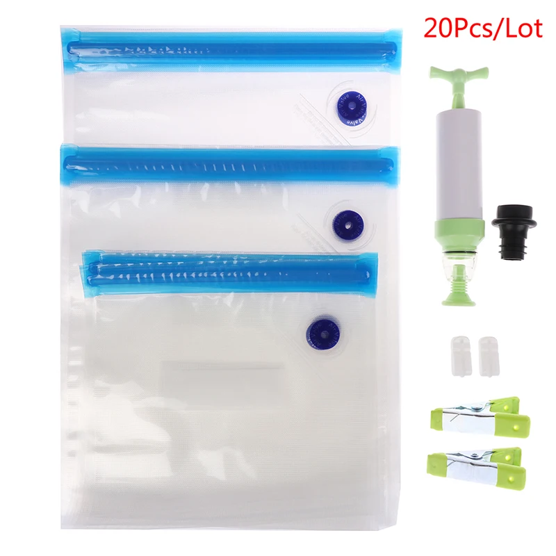Vacuum Food Bag Sealer Food Storage Bag Air Pump Suitable For Refrigerator Plastic Ziplock Seal Bag Reusable Preservation
Vacuum Food Bag Sealer Food Storage Bag Air Pump Suitable For Refrigerator Plastic Ziplock Seal Bag Reusable Preservation
