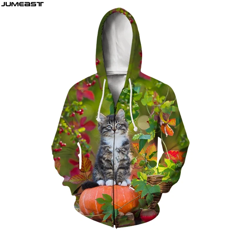 Jumeast Men's Jacket Women's Hoodies Animal Cat In Nature 3D Oversized Zipper Coat Streetwear Pullover Spring Autumn Tracksuit
Jumeast Men's Jacket Women's Hoodies Animal Cat In Nature 3D Oversized Zipper Coat Streetwear Pullover Spring Autumn Tracksuit