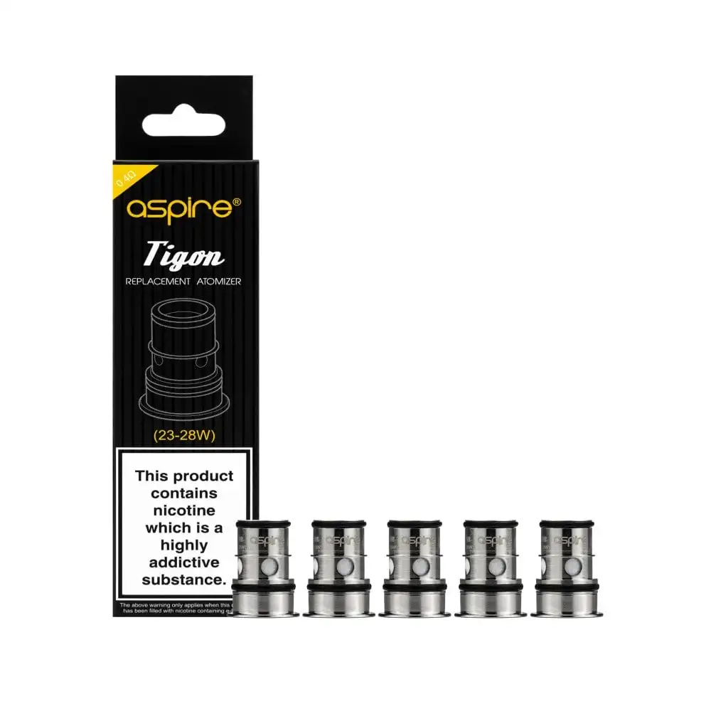 5pcs/Pack New Arrival In Stock Electronic Cigarette Aspire Tigon Kit Replacement Vape Coil DTL 0.4ohm MTL 1.2ohm Core | Электроника