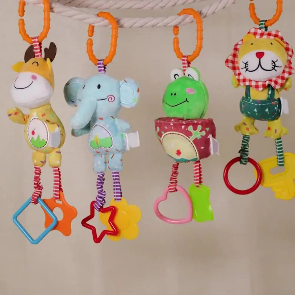 4Pcs/Set Rattle Toy Puzzle Plush No Fading Make Sounds Hanging Bell Toy Baby Handbells Toy for Toddler
4Pcs/Set Rattle Toy Puzzle Plush No Fading Make Sounds Hanging Bell Toy Baby Handbells Toy for Toddler
