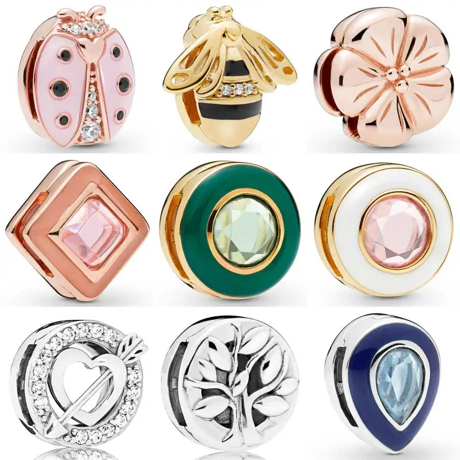 Shine Reflexions Queen Bee Classic Flower Pink Ladybird Clip Charm Fit Europe Bracelet 925 Sterling Silver Bead Diy Jewelry
Shine Reflexions Queen Bee Classic Flower Pink Ladybird Clip Charm Fit Europe Bracelet 925 Sterling Silver Bead Diy Jewelry