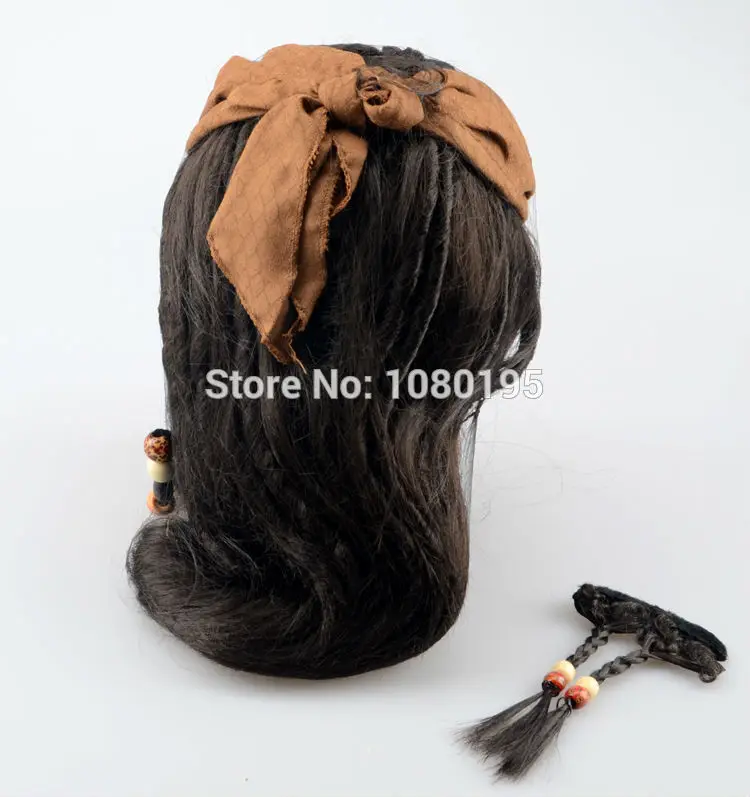 halloween costume for men adult pirate captain jack sparrow wigs hat pirates of the caribbean cosplay Accessories female male
halloween costume for men adult pirate captain jack sparrow wigs hat pirates of the caribbean cosplay Accessories female male