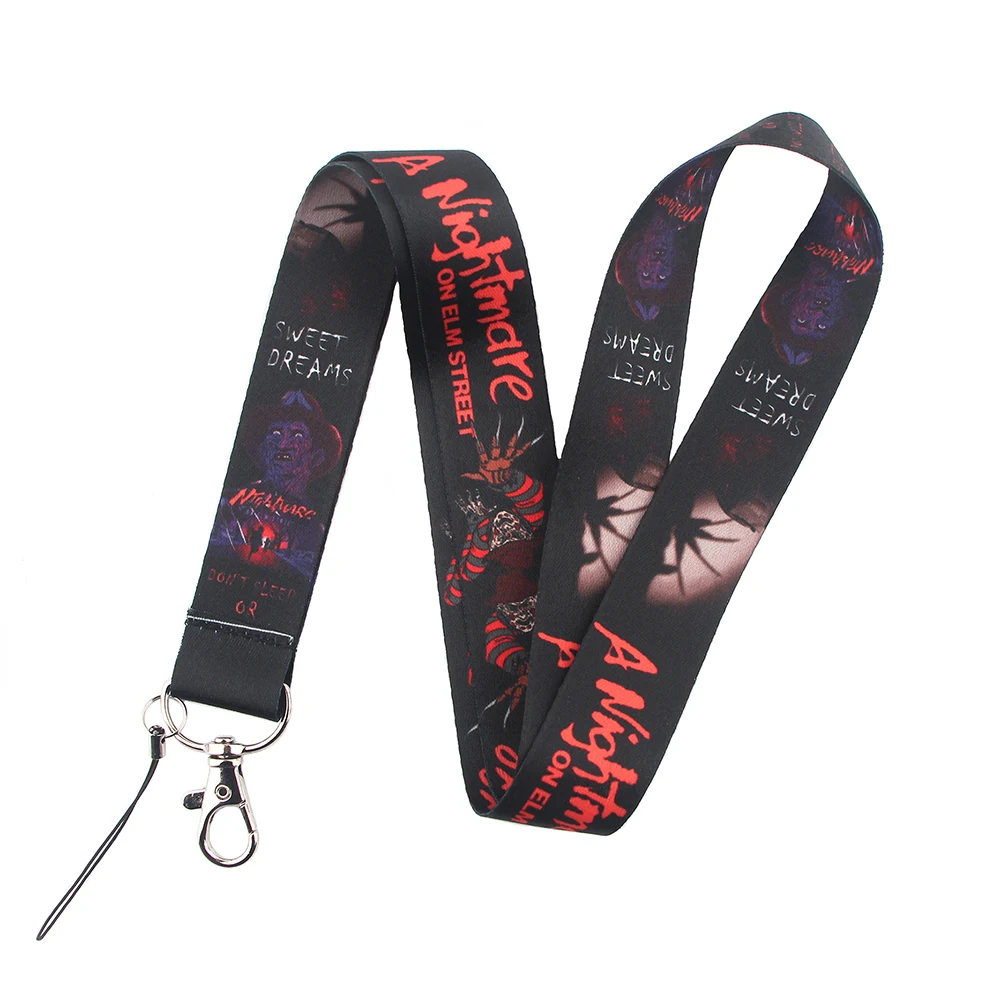 FD0849 80's Horror Movie Killer Keychain Lanyard For Keys Cell Phone USB ID Card Cover Badge Holder Neck Straps Hang Rope Lariat
FD0849 80's Horror Movie Killer Keychain Lanyard For Keys Cell Phone USB ID Card Cover Badge Holder Neck Straps Hang Rope Lariat