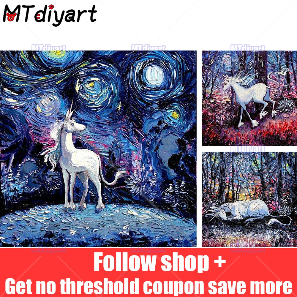Diamond Painting 5D Van Gogh Unicorn Set Wall Stickers Kit Full Drill Art Set Cross Stitch Embroidery Mosaic New Home Decoration
Diamond Painting 5D Van Gogh Unicorn Set Wall Stickers Kit Full Drill Art Set Cross Stitch Embroidery Mosaic New Home Decoration