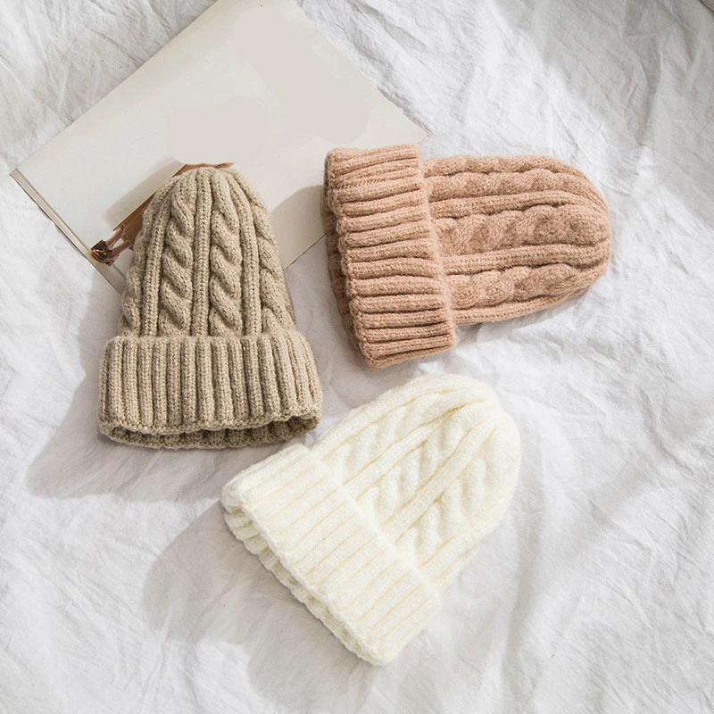 Hat Beanie Cap Women's Winter Knit Ear Cap Warmer Thick Soft Cap Lady Bonnet Skullies Beanies Chunky Knitted Rib Hats womens hat
Hat Beanie Cap Women's Winter Knit Ear Cap Warmer Thick Soft Cap Lady Bonnet Skullies Beanies Chunky Knitted Rib Hats womens hat