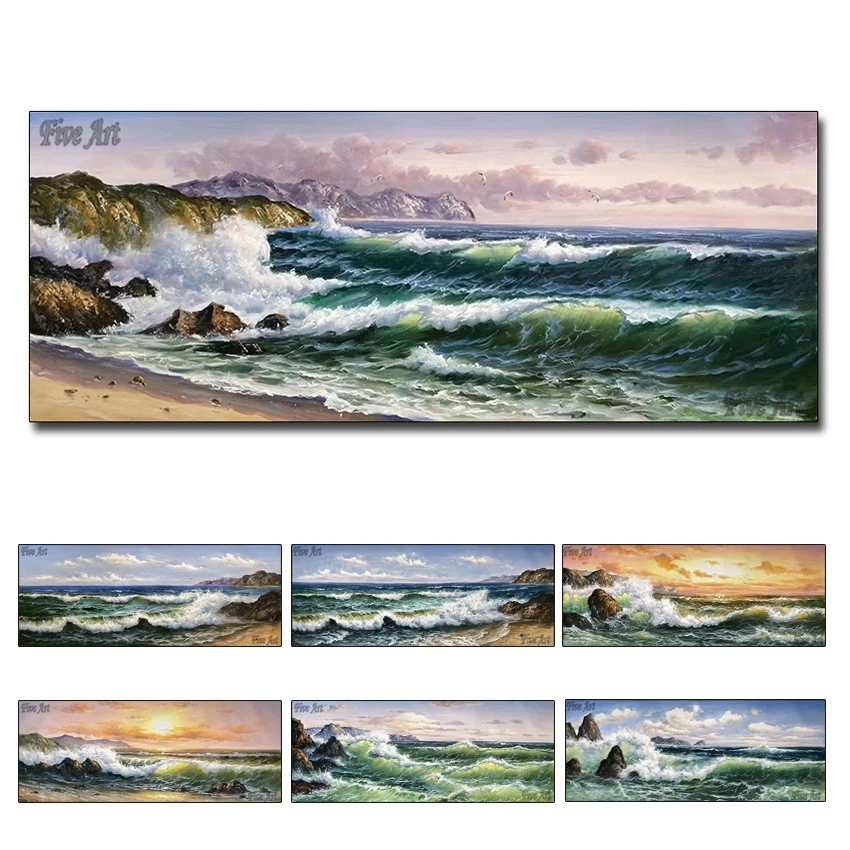 Beauty Seaside New Arrival Unframe 100% Handpainted Canvas Painting Lanscaple Wall Pictures for Living Room Bedroom Home Decor
Beauty Seaside New Arrival Unframe 100% Handpainted Canvas Painting Lanscaple Wall Pictures for Living Room Bedroom Home Decor