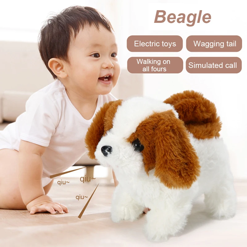 Simulation Smart Dog Called Walking Plush Toy Plush Realistic Plush Electric Plush Robot Dog Toddler Toy For Children Gift
Simulation Smart Dog Called Walking Plush Toy Plush Realistic Plush Electric Plush Robot Dog Toddler Toy For Children Gift