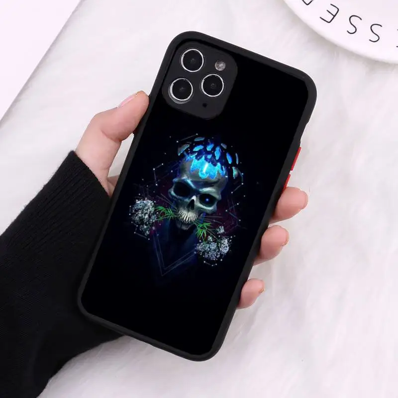 Skull tide avant-garde rock Phone Case Matte Transparent For iPhone 12 Mini 11 Pro XR XS Max 7 8 Plus
Skull tide avant-garde rock Phone Case Matte Transparent For iPhone 12 Mini 11 Pro XR XS Max 7 8 Plus