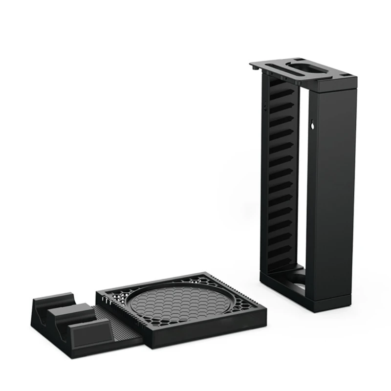 Vertical Stand Cooling Fan Dual Controller Station Chargers Compatible with Series X TYX-0667 with Disc Holders
Vertical Stand Cooling Fan Dual Controller Station Chargers Compatible with Series X TYX-0667 with Disc Holders