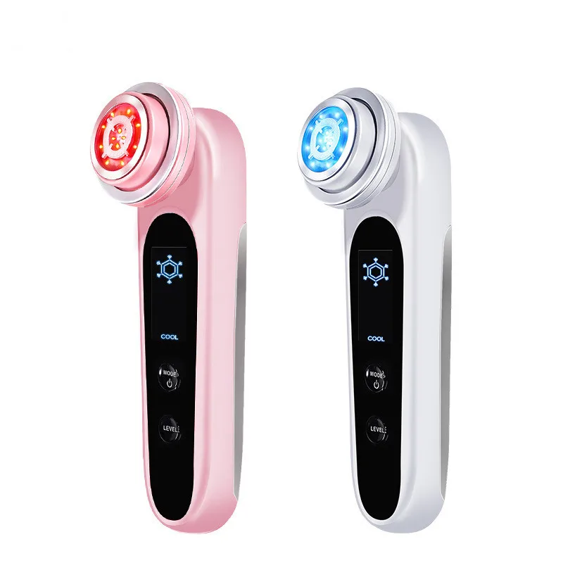 EMS RF Beauty Lnstrument Facial Vibration Massage Lifting Firming Red Blue Light Lmport Export Lon Cleaner Skin Care Tool New
EMS RF Beauty Lnstrument Facial Vibration Massage Lifting Firming Red Blue Light Lmport Export Lon Cleaner Skin Care Tool New