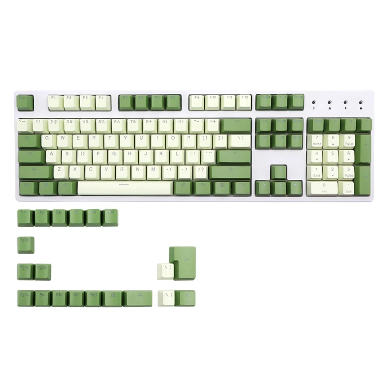 Matcha Keycap OEM Profile Mechanical Keyboard Keycaps 124PCS Shine Through Key Cover Compatible Cherry MX GK61 64 84 96
Matcha Keycap OEM Profile Mechanical Keyboard Keycaps 124PCS Shine Through Key Cover Compatible Cherry MX GK61 64 84 96