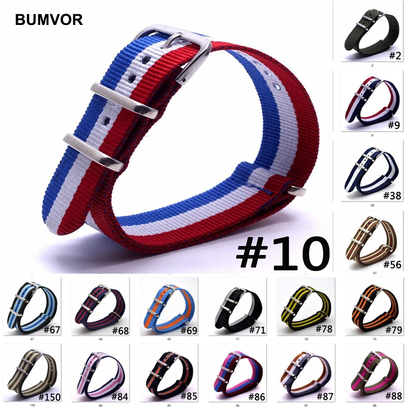 1Pcs Nylon Watchband 16/18/20/22/24mm Army Sport Woven Fabric Nylon Strap Rainbow Wristband Watch Belt with Buckle
1Pcs Nylon Watchband 16/18/20/22/24mm Army Sport Woven Fabric Nylon Strap Rainbow Wristband Watch Belt with Buckle