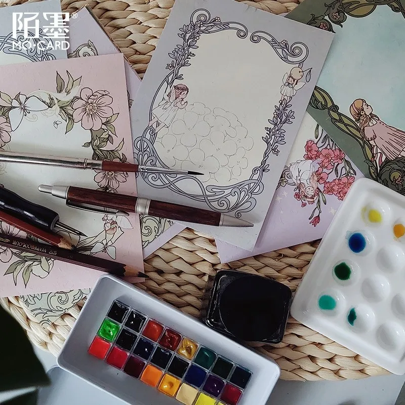 15 Sheets/Set A6 Size Fairy Wonderland Memos Notes Writing Pads Scrapbook Planner
15 Sheets/Set A6 Size Fairy Wonderland Memos Notes Writing Pads Scrapbook Planner