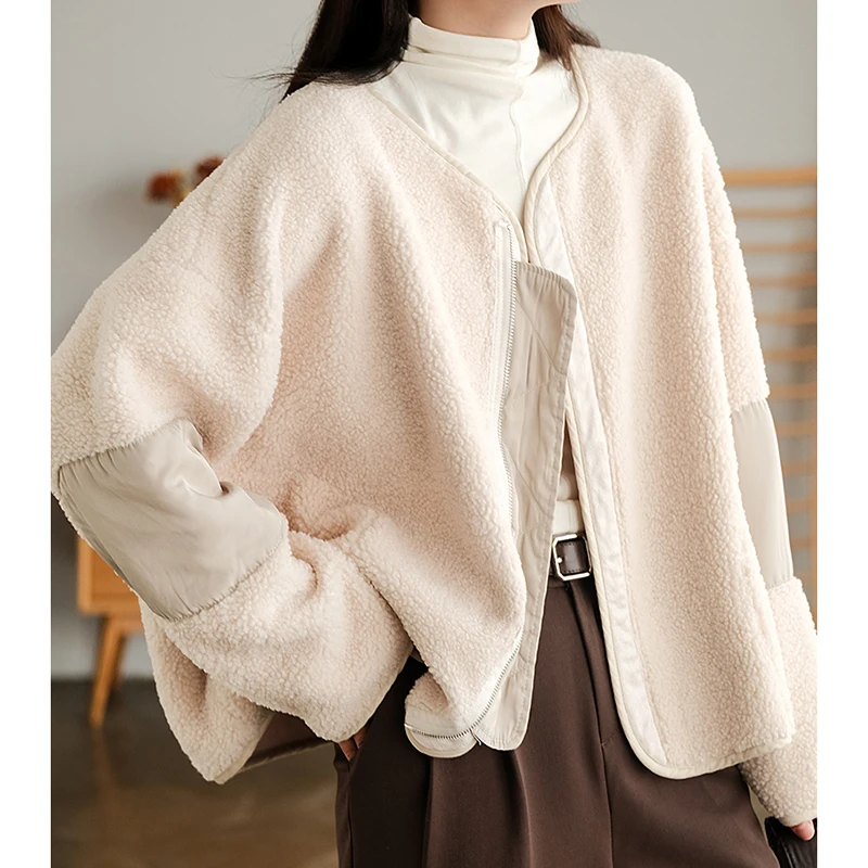 NEW 2021 Autumn Winter Comfortable Wrapped Casual Jacket Coats Women Patchwork O Neck Zipper Vintage Outerwear women clothing
NEW 2021 Autumn Winter Comfortable Wrapped Casual Jacket Coats Women Patchwork O Neck Zipper Vintage Outerwear women clothing
