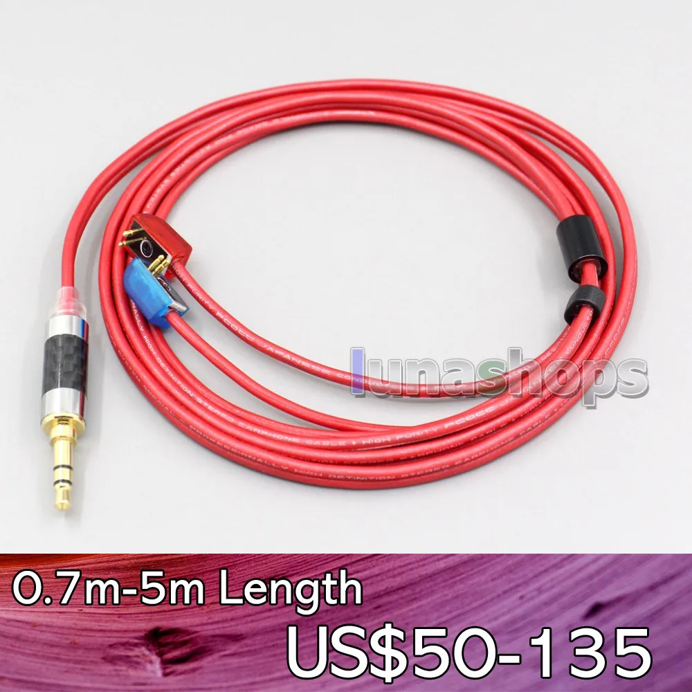 Фото LN006693 4 мм XLR 2 5 99% чистый PCOCC кабель для наушников Etymotic ER4B ER4PT ER4S ER6I ER4 - купить