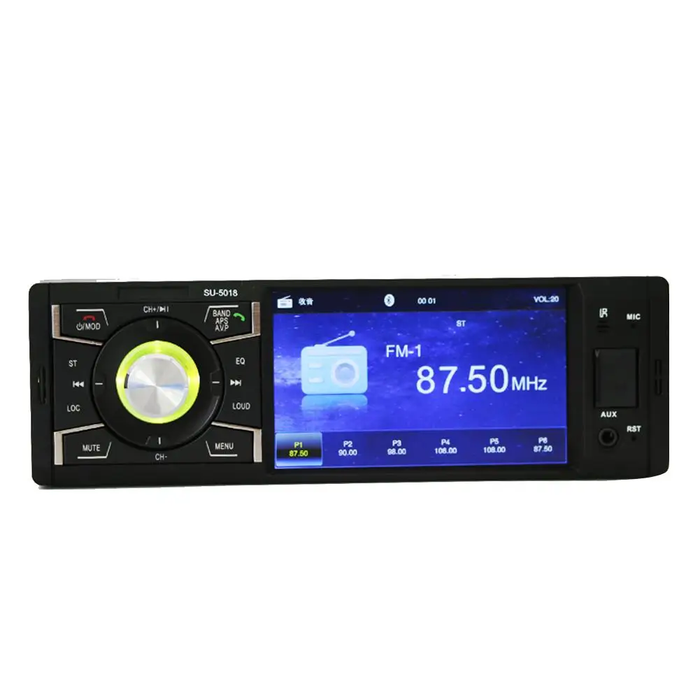 4.1-Inch Din Car MP5 Radio Audio Stereo FM Radio Bluetooth MP5 Player Can Be Connected To The Rear View Camera Car Accessories
4.1-Inch Din Car MP5 Radio Audio Stereo FM Radio Bluetooth MP5 Player Can Be Connected To The Rear View Camera Car Accessories