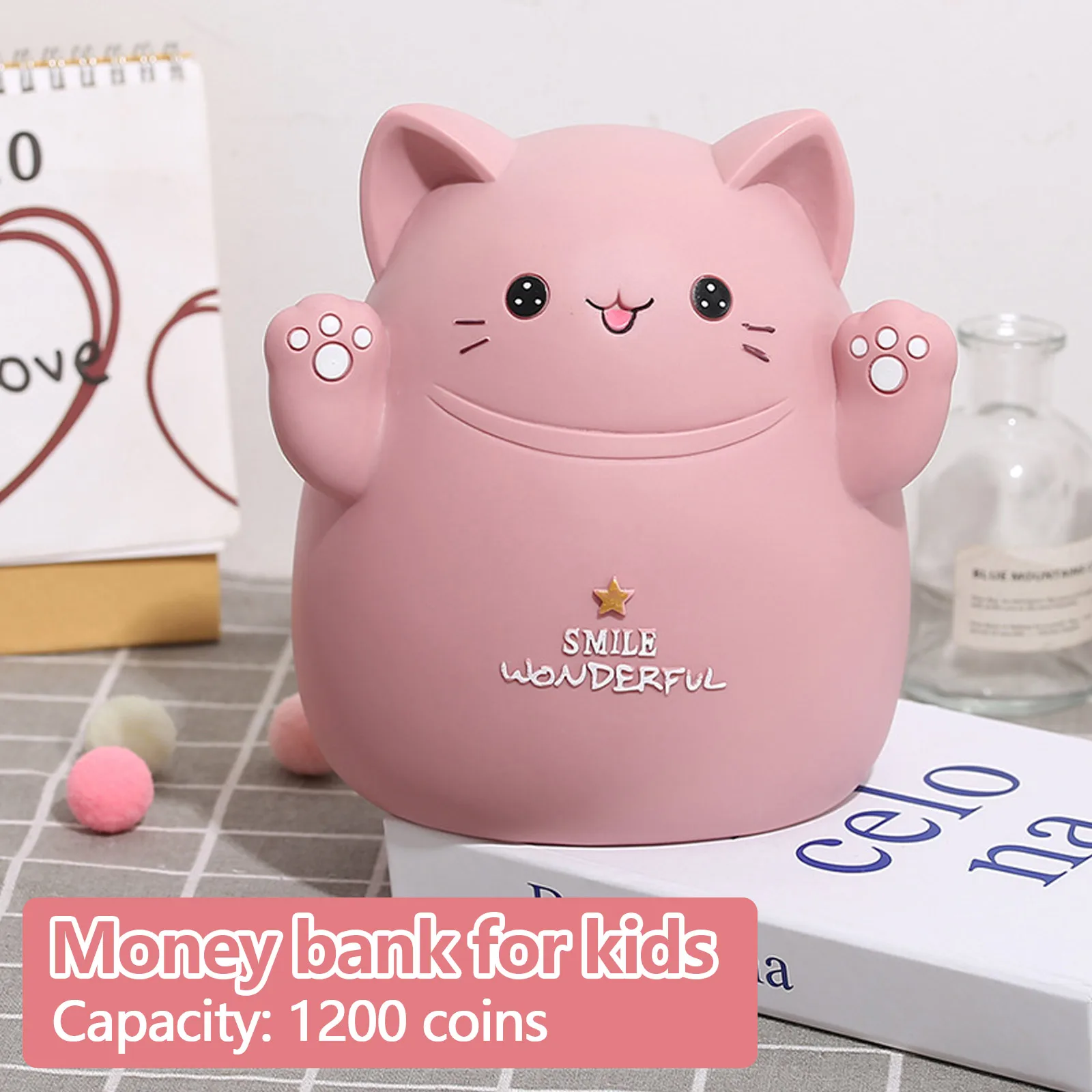 Копилка Милая винил Cash монета может экономия денег поле для детей подарок на Новый Год Вечерние Офис украшения 7x5.5x6.7in 
Копилка Милая винил Cash монета может экономия денег поле для детей подарок на Новый Год Вечерние Офис украшения 7x5.5x6.7in