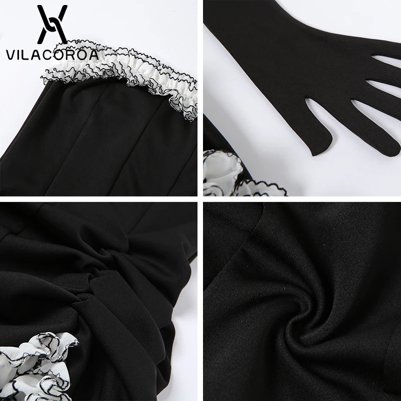 Sexy Slim Tube Top Ruffle Splice Women Party Dress Summer Backless Sleeveless Club Birthday Dress Vintage Elegant Female Dress
Sexy Slim Tube Top Ruffle Splice Women Party Dress Summer Backless Sleeveless Club Birthday Dress Vintage Elegant Female Dress