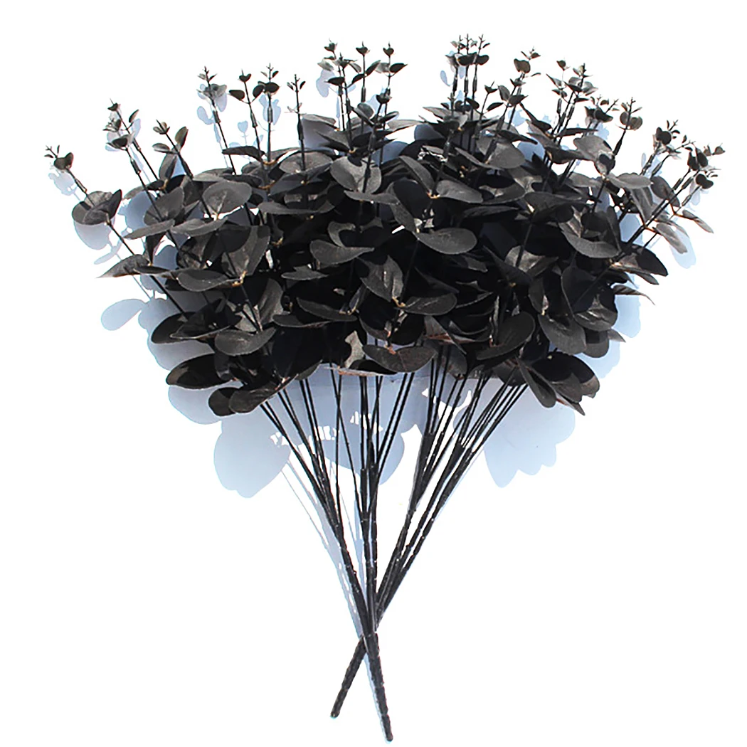 New Black Fake Leaves Branch Simulation Plant Branch DIY Eucalyptus Branches Artificial Plant Photography Props Home Decor
New Black Fake Leaves Branch Simulation Plant Branch DIY Eucalyptus Branches Artificial Plant Photography Props Home Decor