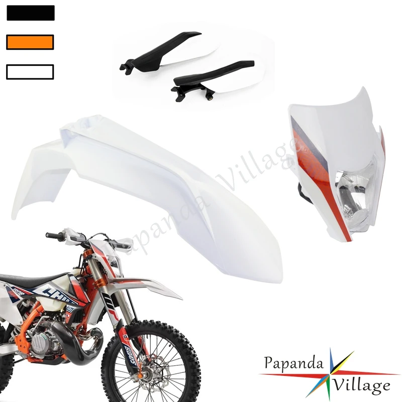 For XCW EXCF XCF XC EXC 125 250 300 350 450 500 Six Days 2014-2020 Enduro Headlight Headlamp Fairing Handguard Front Fender
For XCW EXCF XCF XC EXC 125 250 300 350 450 500 Six Days 2014-2020 Enduro Headlight Headlamp Fairing Handguard Front Fender