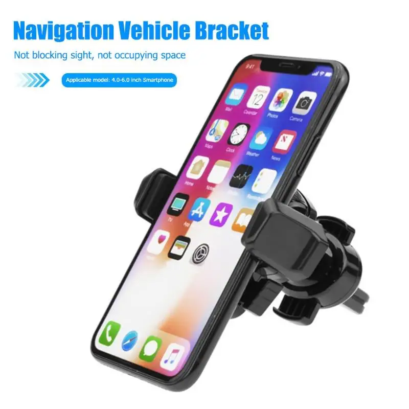 Car Air Vent Phone Bracket Holder 360 Degree Rotatable Auto Stand Mount Environmental Protection Silica Gel for 4.0-6.0 inch
Car Air Vent Phone Bracket Holder 360 Degree Rotatable Auto Stand Mount Environmental Protection Silica Gel for 4.0-6.0 inch