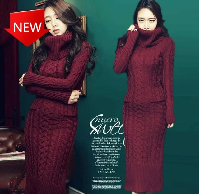 Casual Slim Warm Maxi Sweater Dress Plus Size Women's Clothing Women Winter Knit Dresses 2019 Europe Long Sleeve Turtleneck
Casual Slim Warm Maxi Sweater Dress Plus Size Women's Clothing Women Winter Knit Dresses 2019 Europe Long Sleeve Turtleneck