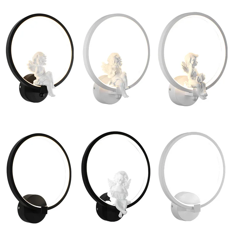 new Angel bedroom bedside lamp LED wall lamp Nordic modern simple corridor corridor creative bedside lamp
new Angel bedroom bedside lamp LED wall lamp Nordic modern simple corridor corridor creative bedside lamp