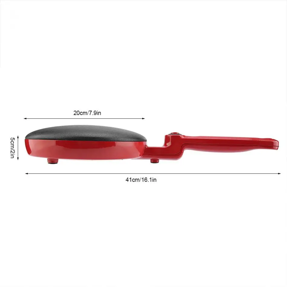 Electric Crepe Maker Round Non-stick Pancake maker Crepe Maker Kitchen Frying Pan Roll Cake Maker Baking pan
Electric Crepe Maker Round Non-stick Pancake maker Crepe Maker Kitchen Frying Pan Roll Cake Maker Baking pan