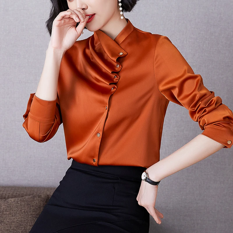 Women shirts long-sleeved shirt satin chiffon shirt woman shirts Basics fashion clothes womans tops women shirt blouses
Women shirts long-sleeved shirt satin chiffon shirt woman shirts Basics fashion clothes womans tops women shirt blouses