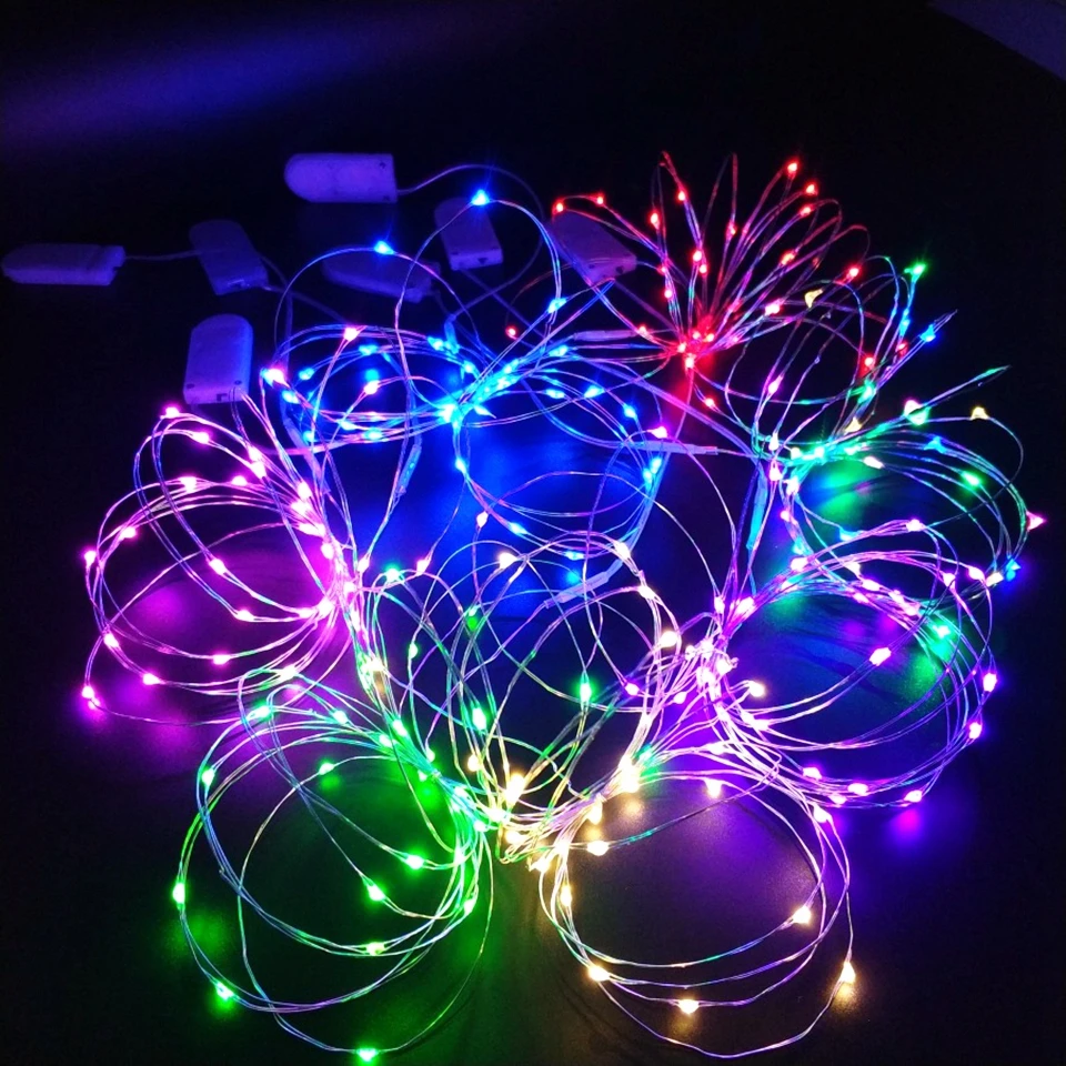 Waterproof Fairy Light CR2032 Battery Powered LED Mini Christmas Light Copper Wire String Light For Wedding Xmas Garland Party
Waterproof Fairy Light CR2032 Battery Powered LED Mini Christmas Light Copper Wire String Light For Wedding Xmas Garland Party