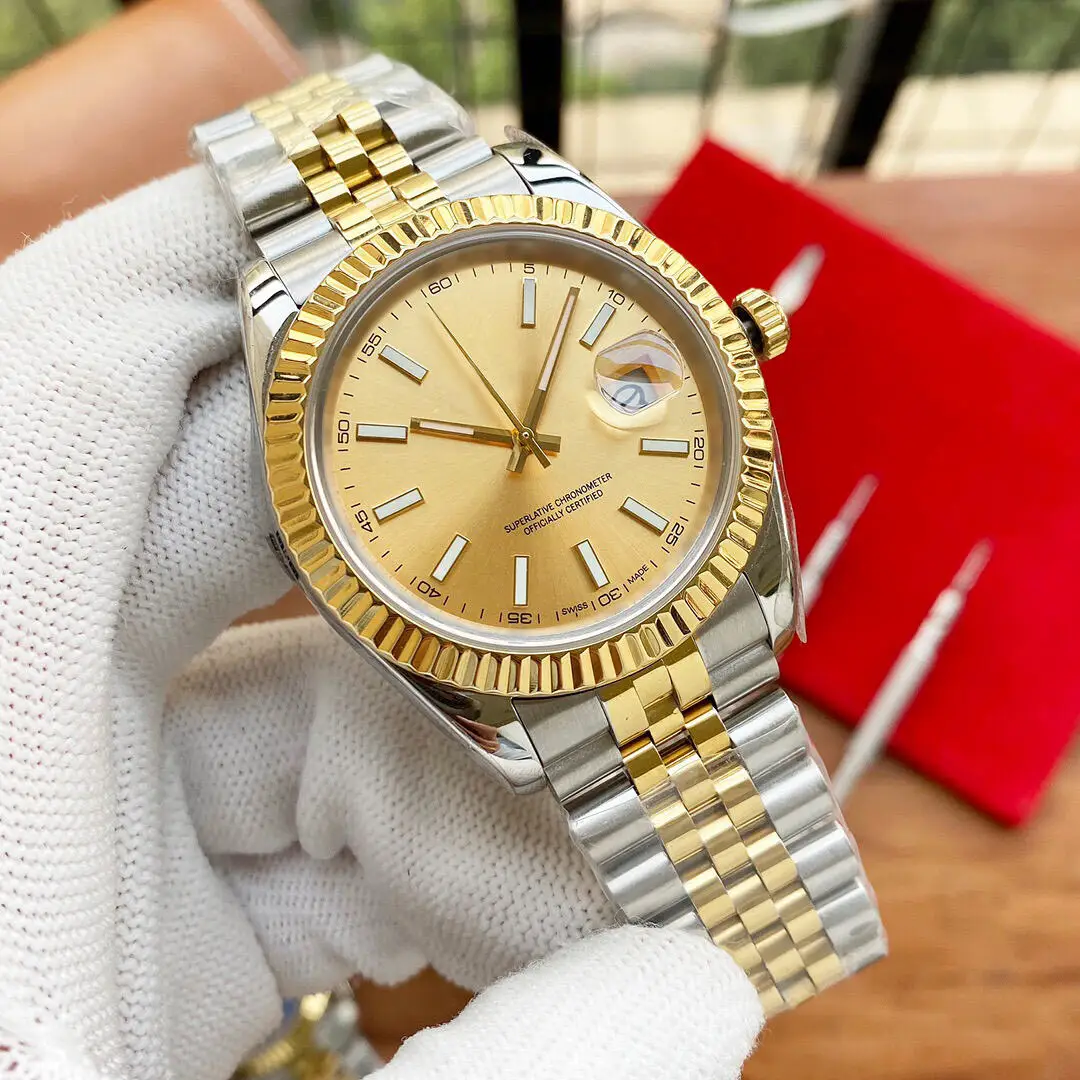 Classic New Automatic Mechanical Watch Men just 41mm Stainless SteEl Sapphire Silver Gold Green President Watches AAA+
Classic New Automatic Mechanical Watch Men just 41mm Stainless SteEl Sapphire Silver Gold Green President Watches AAA+
